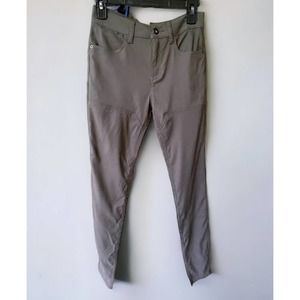 Womens Prana Skinny Pant 6 Brown Outdoor Active Hiking Recycled Climbing Classic